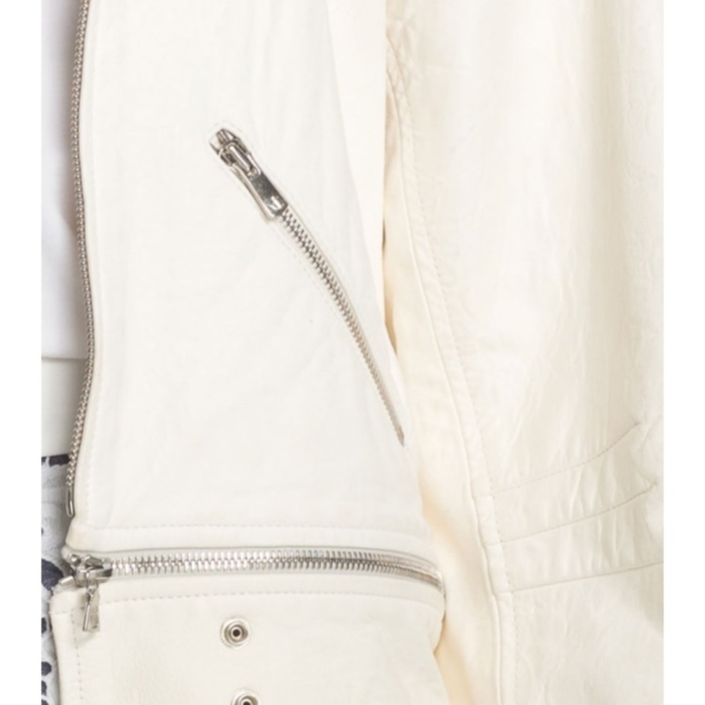 Rebecca Minkoff ‘Stone’ Bomber jacket - BLACK - Picture 5 of 6